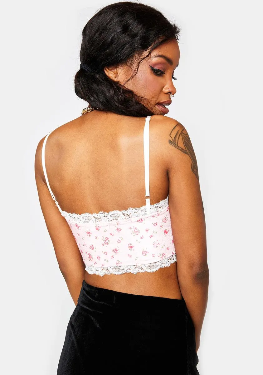 Callie Velvet Crop Top sold by Dolls Kill product image thumbnail 4