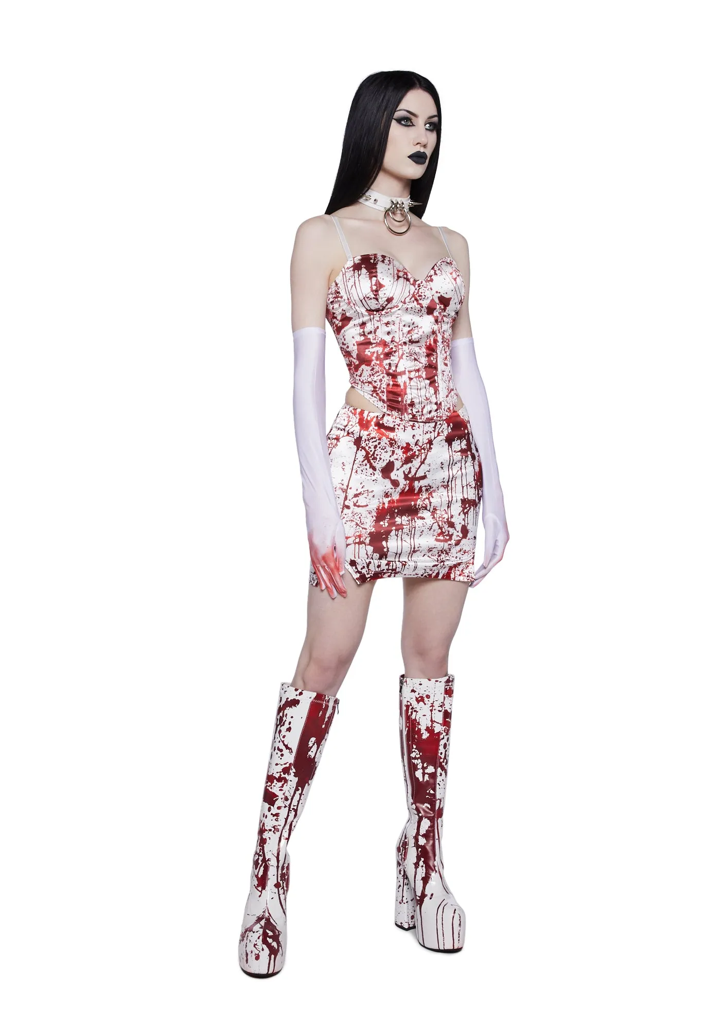 Scream Queen Corset Top sold by Dolls Kill product image thumbnail 5