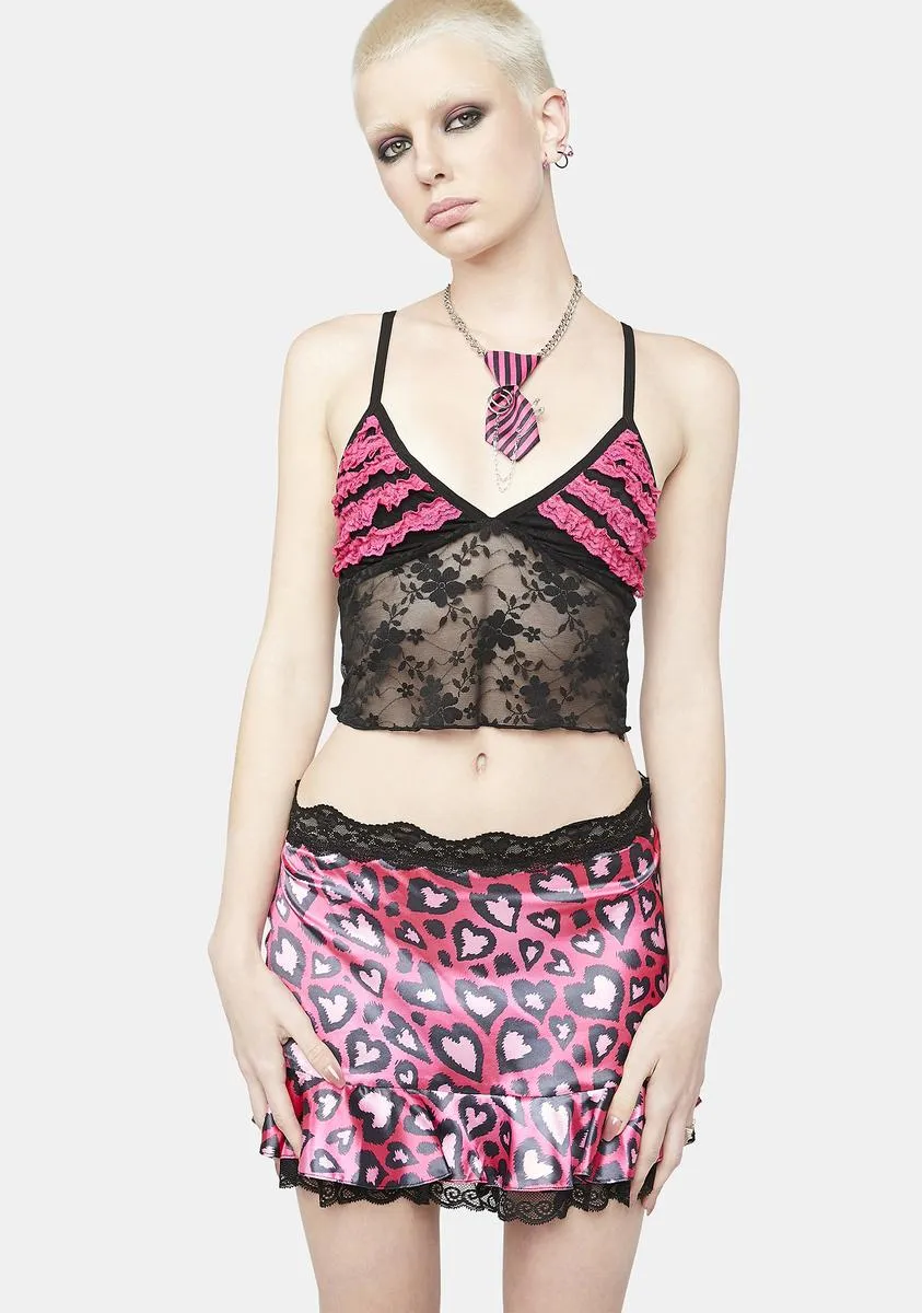 Hello Heartache Mini Skirt sold by Dolls Kill product image thumbnail 2