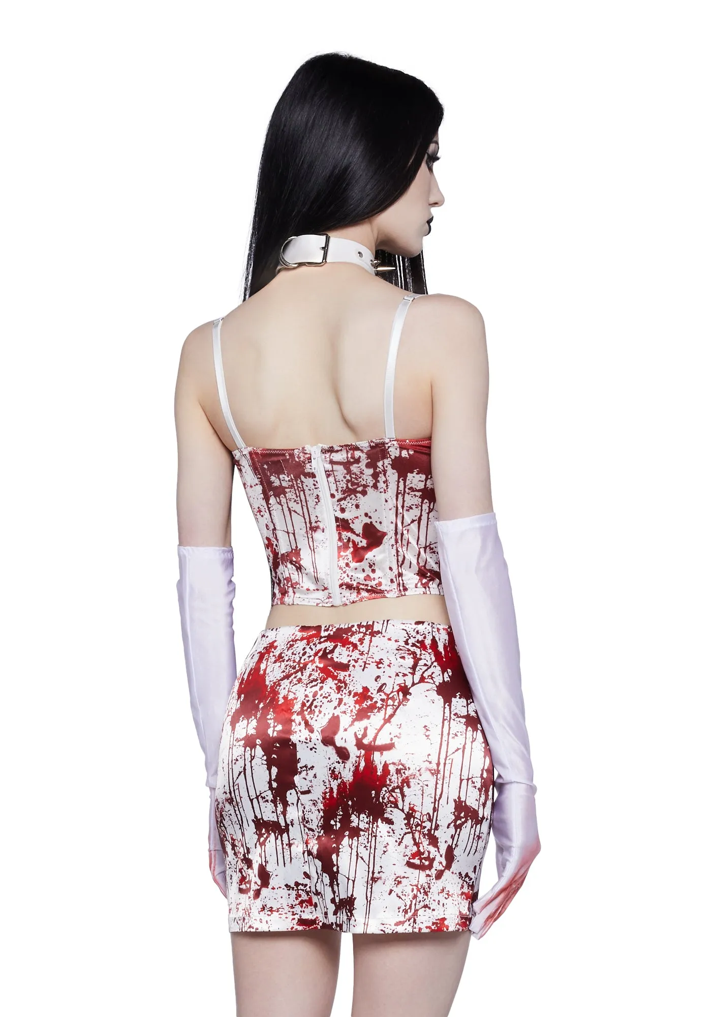 Scream Queen Corset Top sold by Dolls Kill product image thumbnail 4