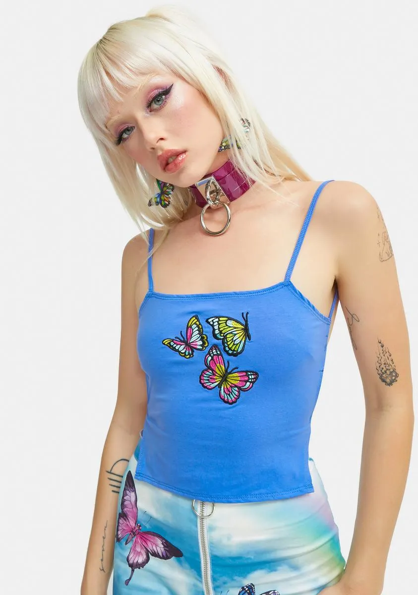 Dream Of Spring Open Back Tank sold by Dolls Kill