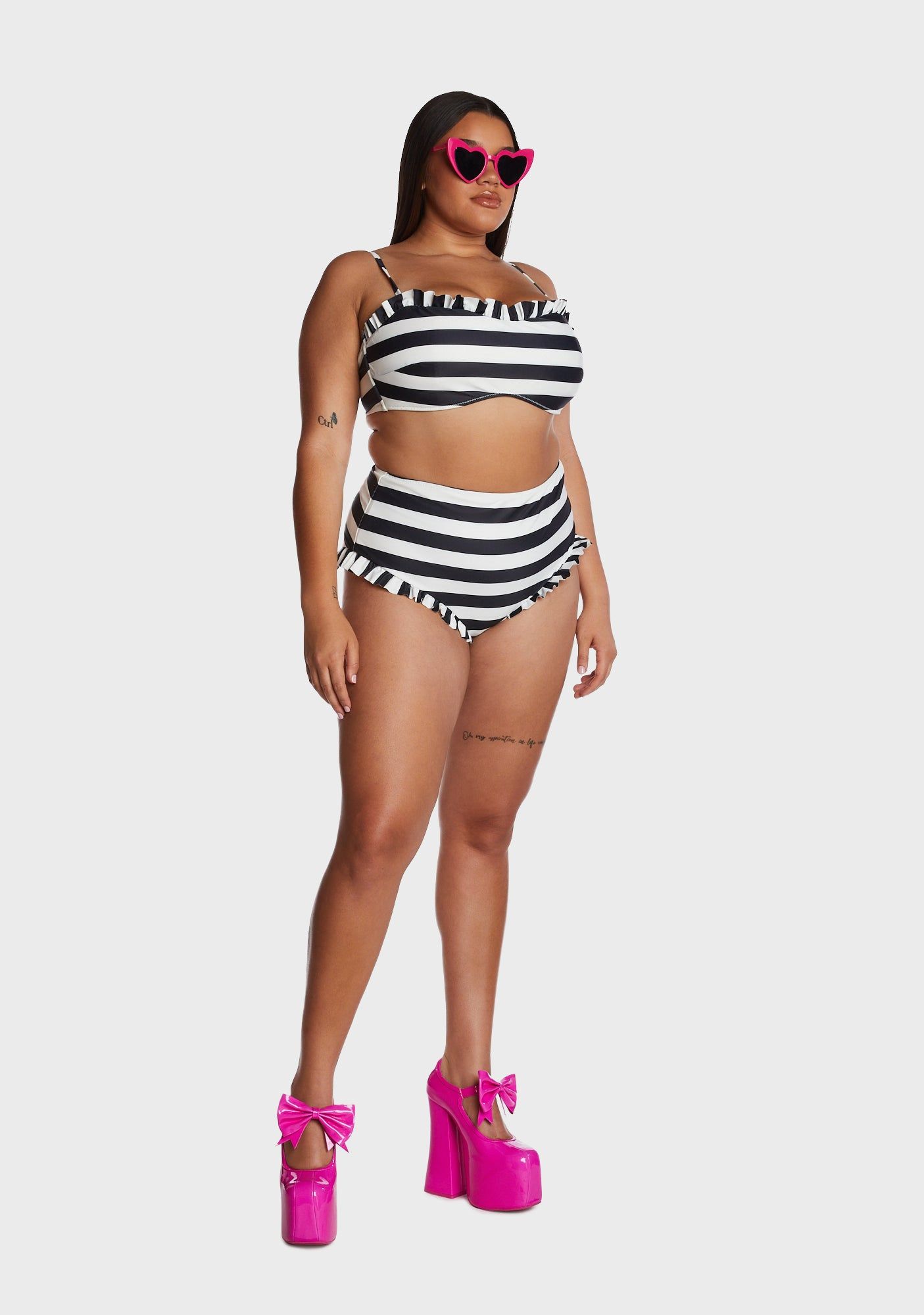 Plus Make My Debut Bikini Set sold by Dolls Kill product image thumbnail 5