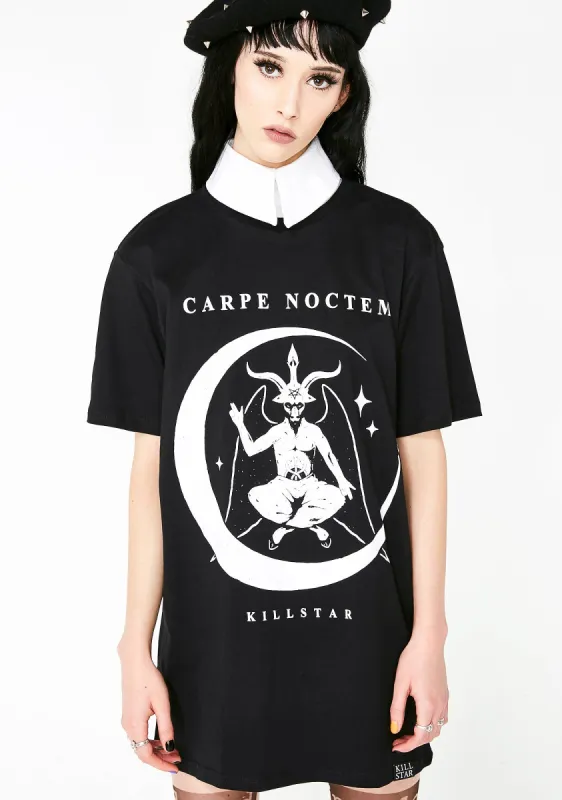 Carpe Noctrem T-Shirt sold by Dolls Kill