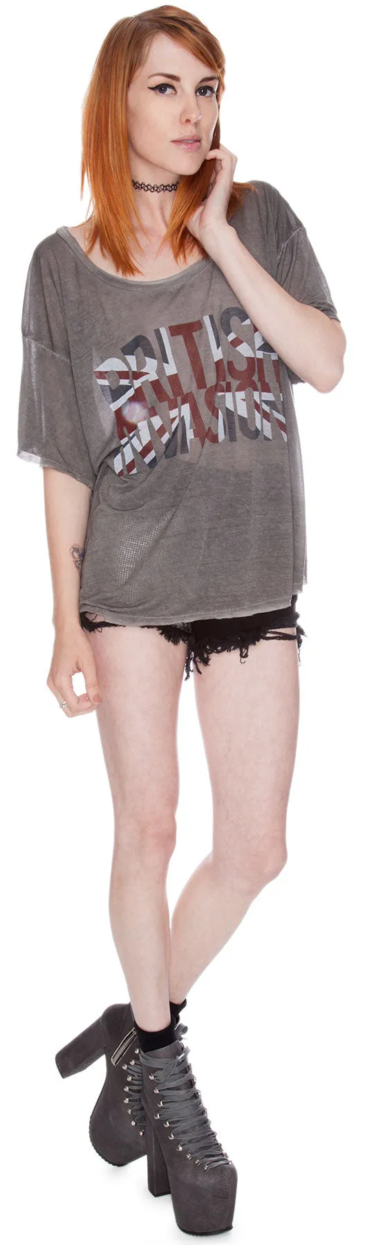 British Invasion Tee sold by Dolls Kill product image thumbnail 4