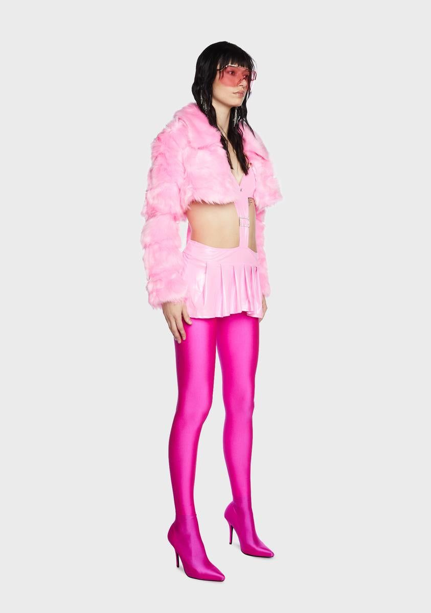 Sweet Crowd Favorite Faux Fur Jacket sold by Dolls Kill product image thumbnail 2