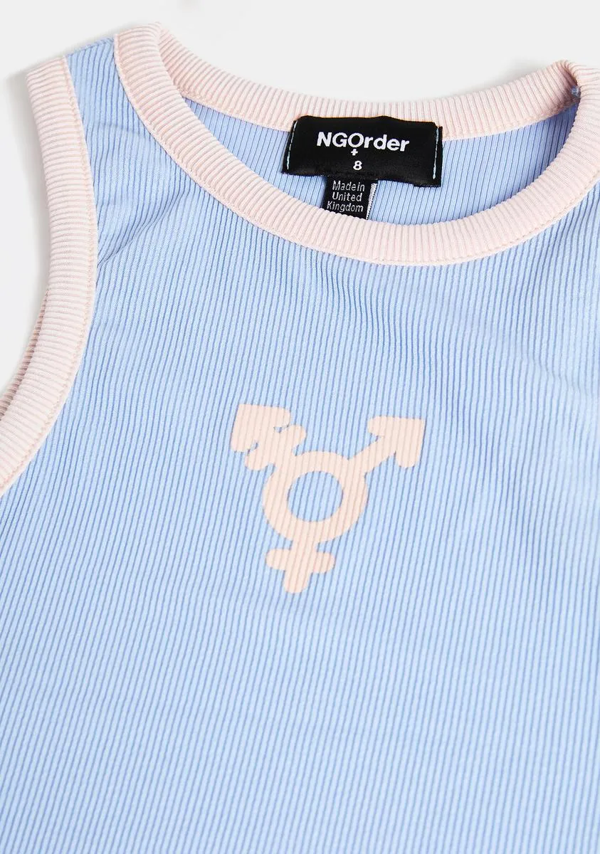 Transgender Symbol Tank Top sold by Dolls Kill product image thumbnail 2