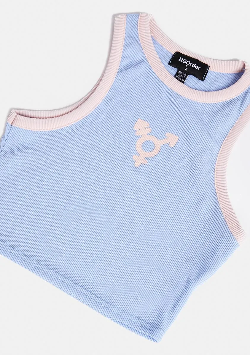 Transgender Symbol Tank Top sold by Dolls Kill product image thumbnail 3