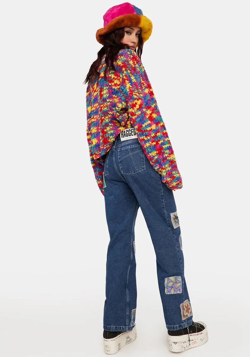 Kook Patch Dad Jeans sold by Dolls Kill product image thumbnail 4