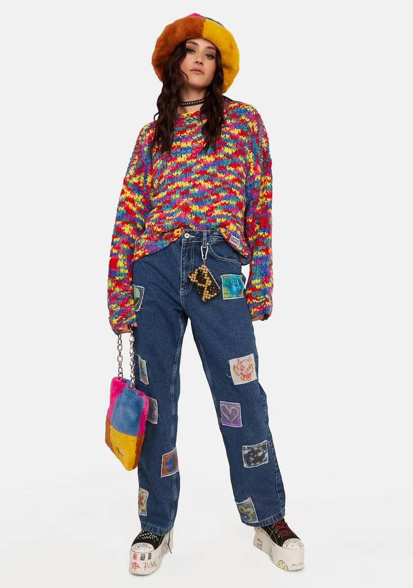 Kook Patch Dad Jeans sold by Dolls Kill product image thumbnail 2