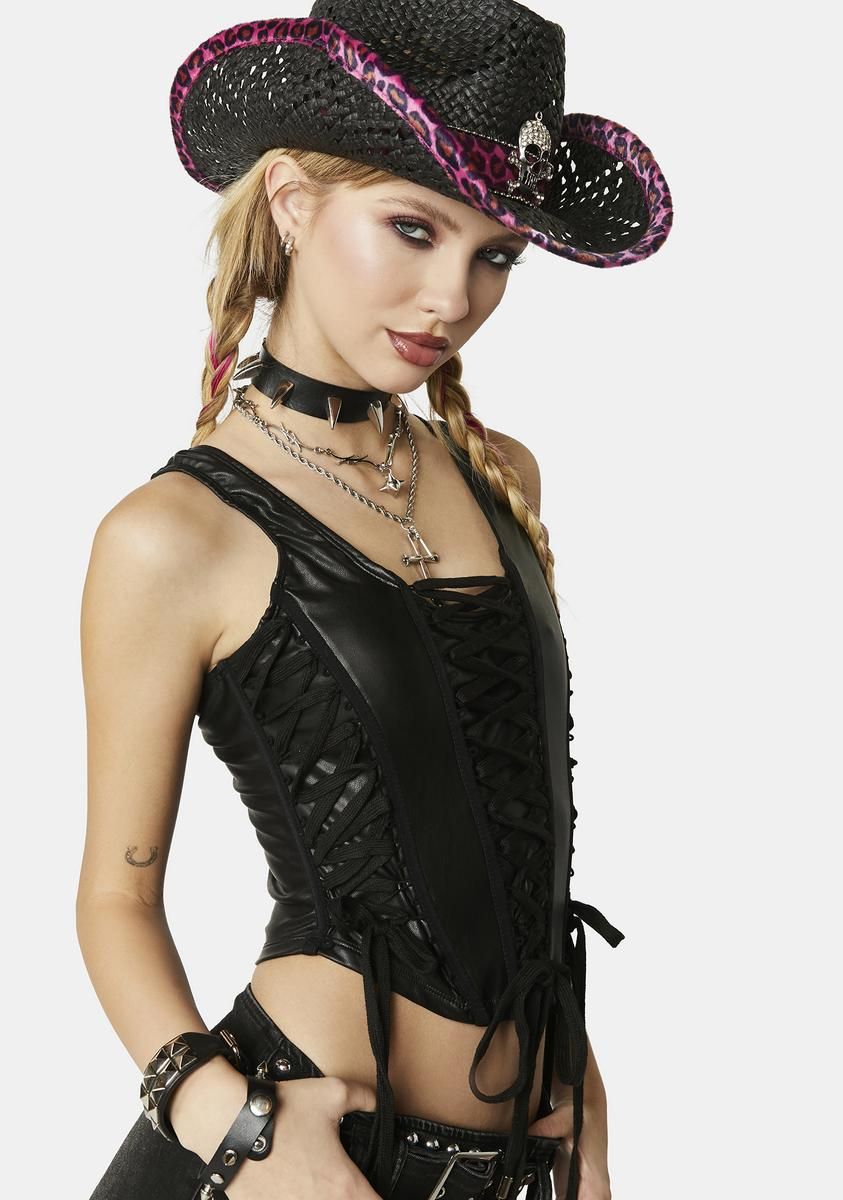 Moodiest Cutie Paneled Corset sold by Dolls Kill product image thumbnail 2