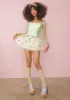 Sage Token Of Love Corset Top sold by Dolls Kill