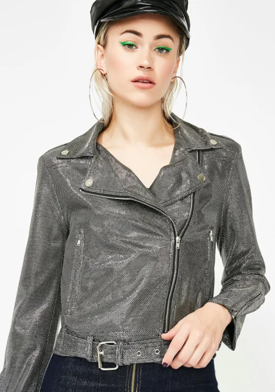 Like A Phenomenon Sparkle Jacket sold by Dolls Kill