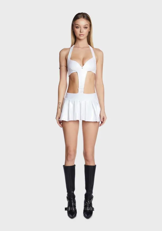 Pearl Burning Passion Mini Dress sold by Dolls Kill
