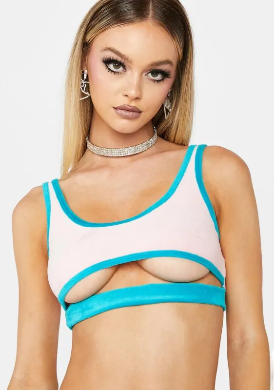 Can't Sit With Us Bra Top sold by Dolls Kill