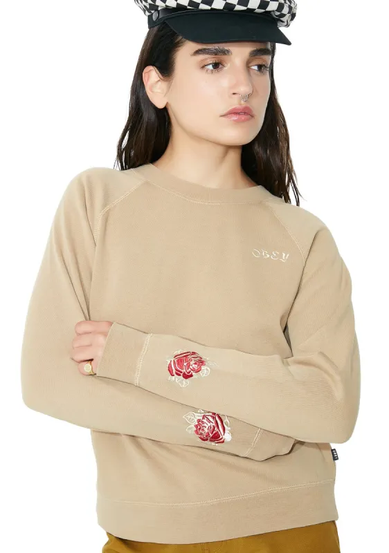 Parkside Crew Sweater made by Obey