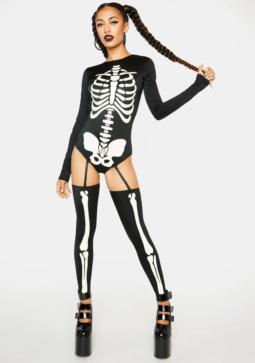 Voodoo Glow Skull Costume sold by Dolls Kill product image thumbnail 2