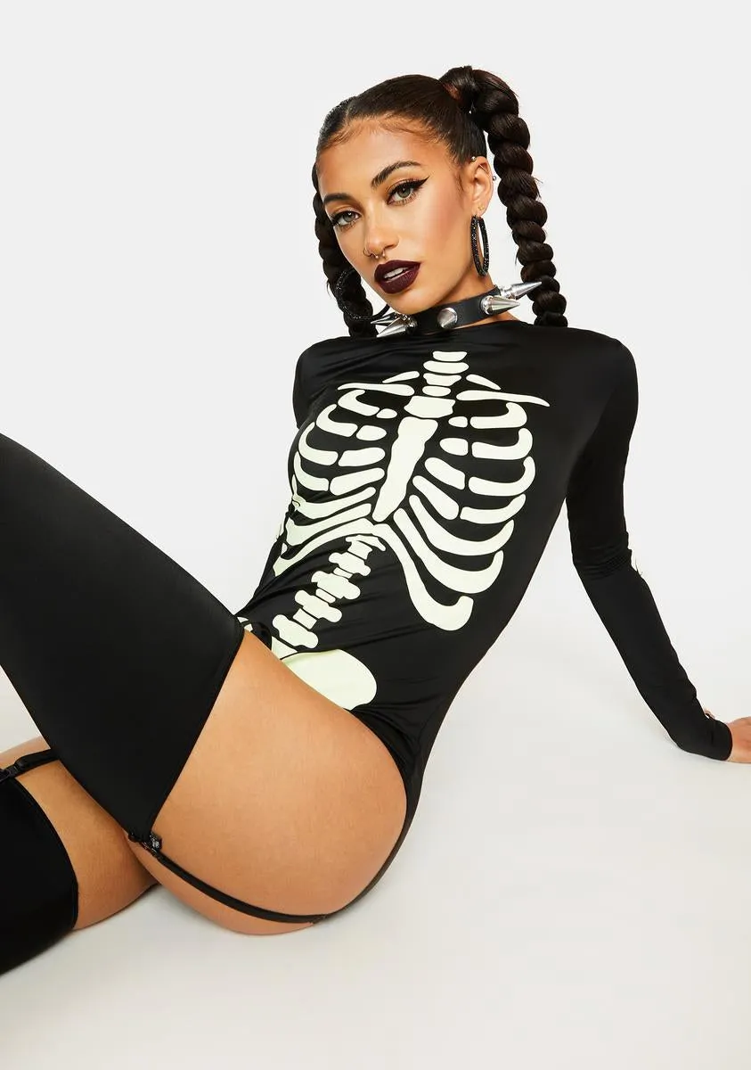 Voodoo Glow Skull Costume sold by Dolls Kill product image thumbnail 3