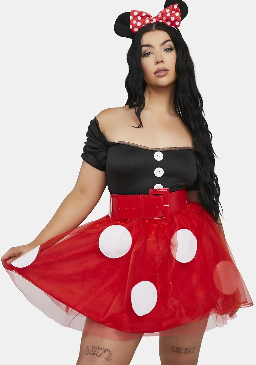 Plus Coquette Mouse Costume Set sold by Dolls Kill