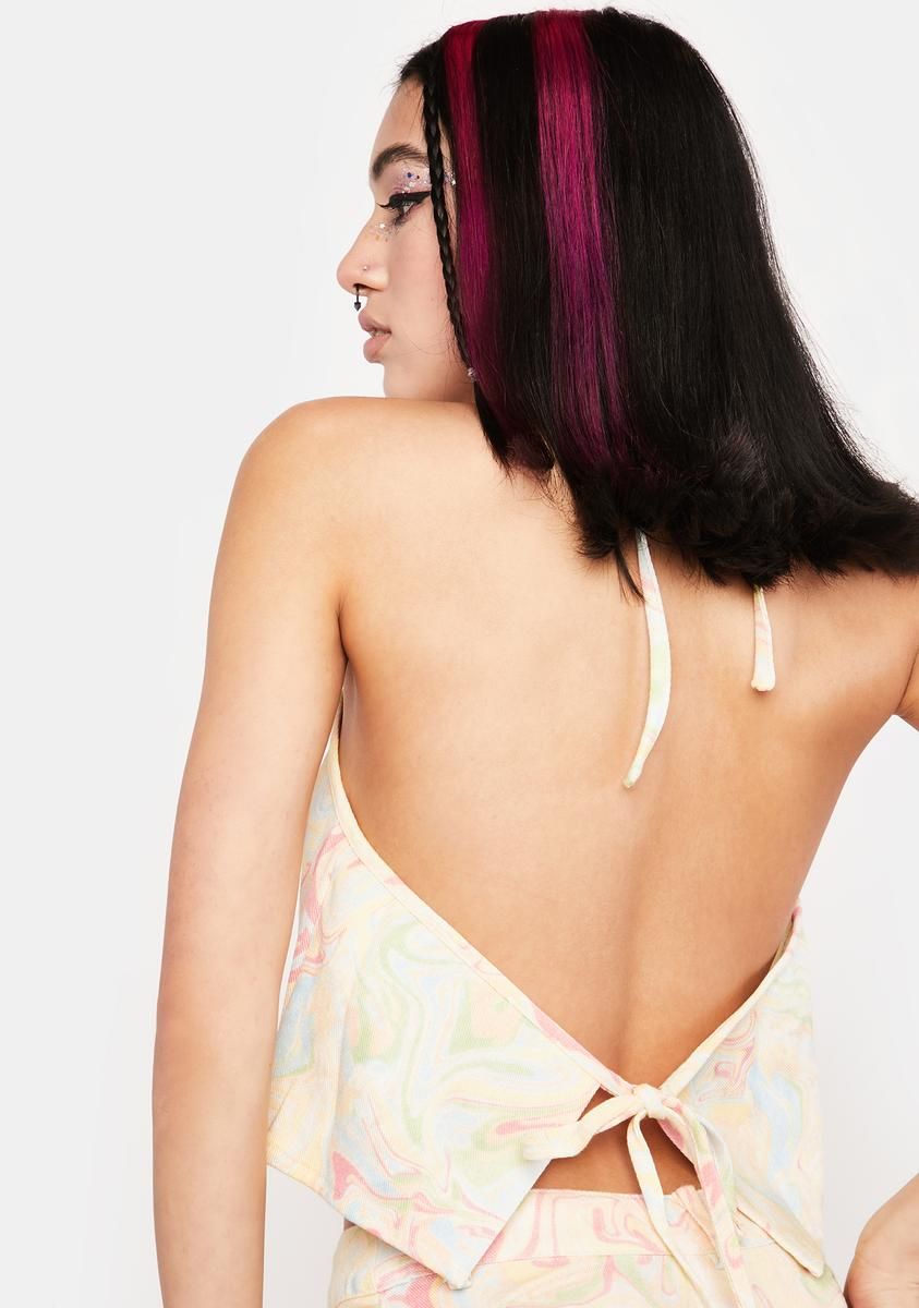 Color Me Impressed Halter Top sold by Dolls Kill product image thumbnail 4