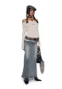 Rustic Soul Long Sleeve Top - White sold by Dolls Kill