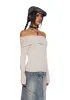 Rustic Soul Long Sleeve Top - White sold by Dolls Kill