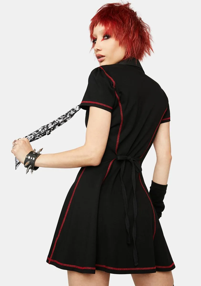 Wicked Punk Mini Dress sold by Dolls Kill product image thumbnail 4