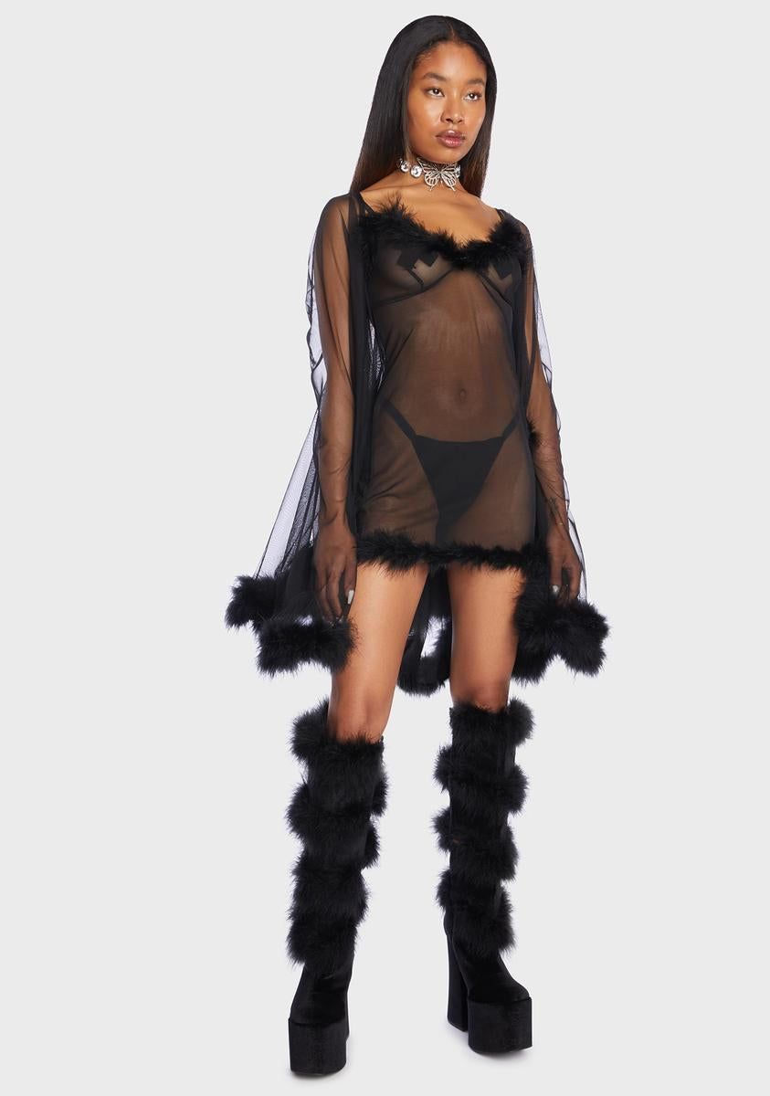 Afterhours Mesh Chemise sold by Dolls Kill product image thumbnail 3