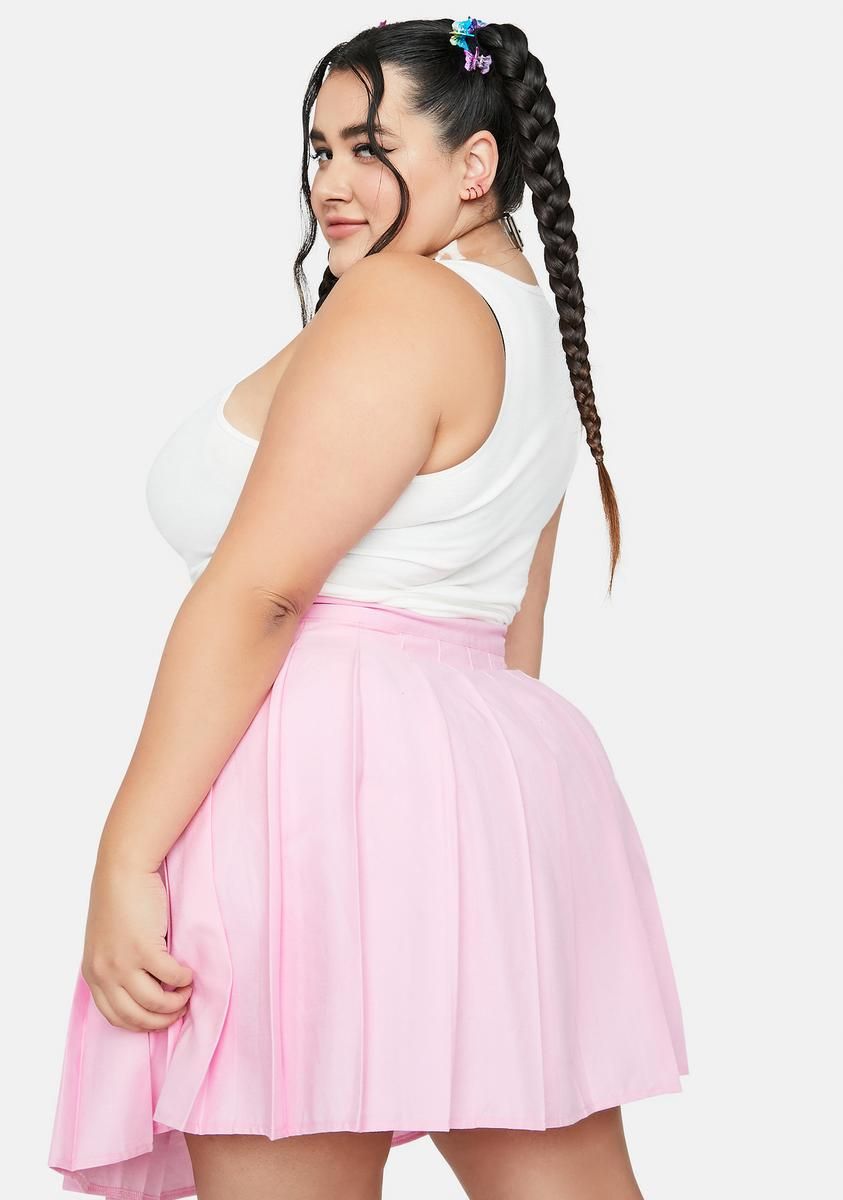 Plus Cupcake Just Like Candy Pleated Skirt sold by Dolls Kill product image thumbnail 4