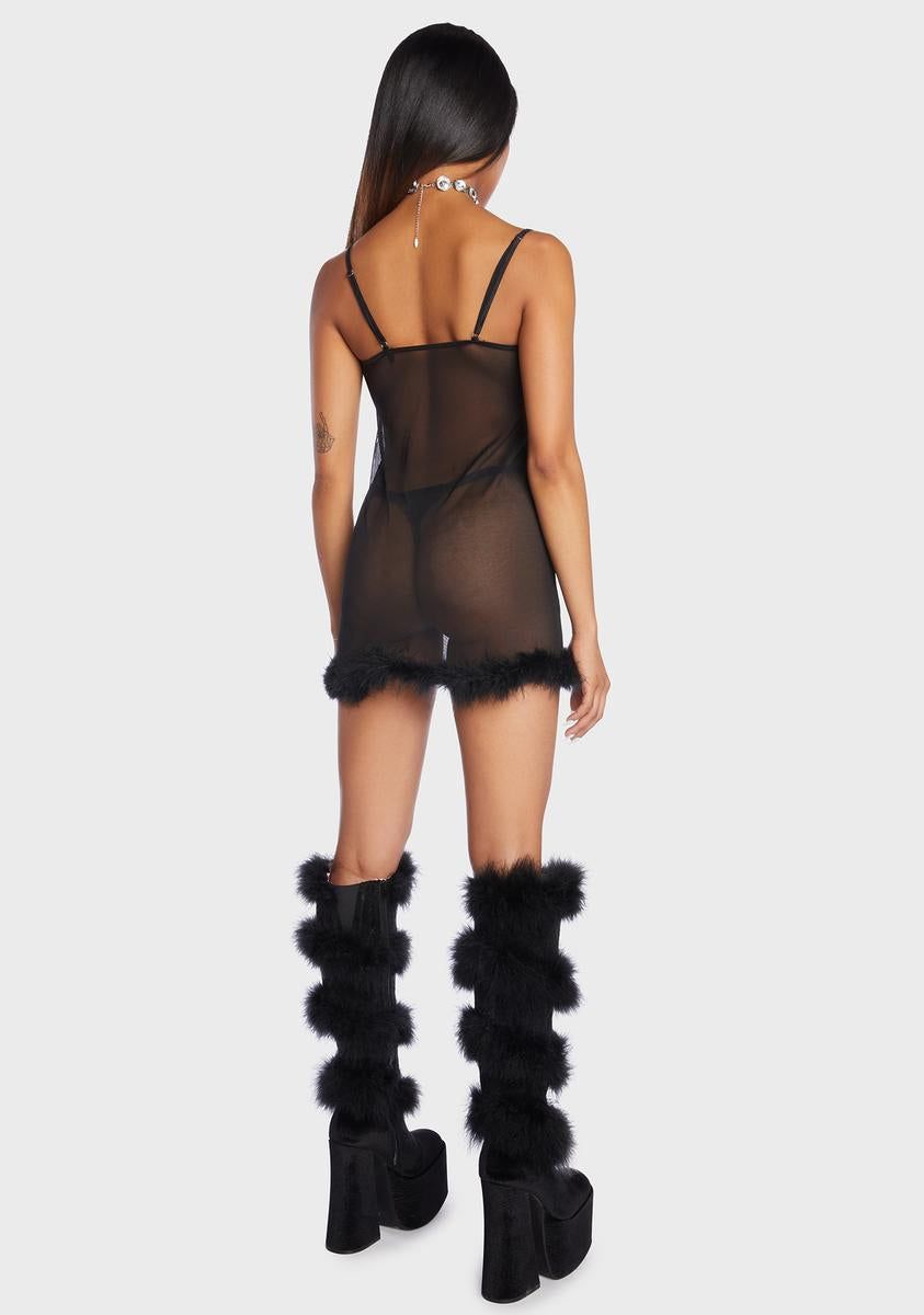 Afterhours Mesh Chemise sold by Dolls Kill product image thumbnail 4