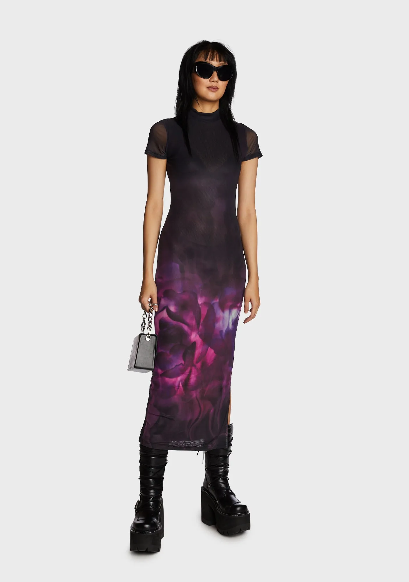 Column Maxi Dress sold by Dolls Kill product image thumbnail 4