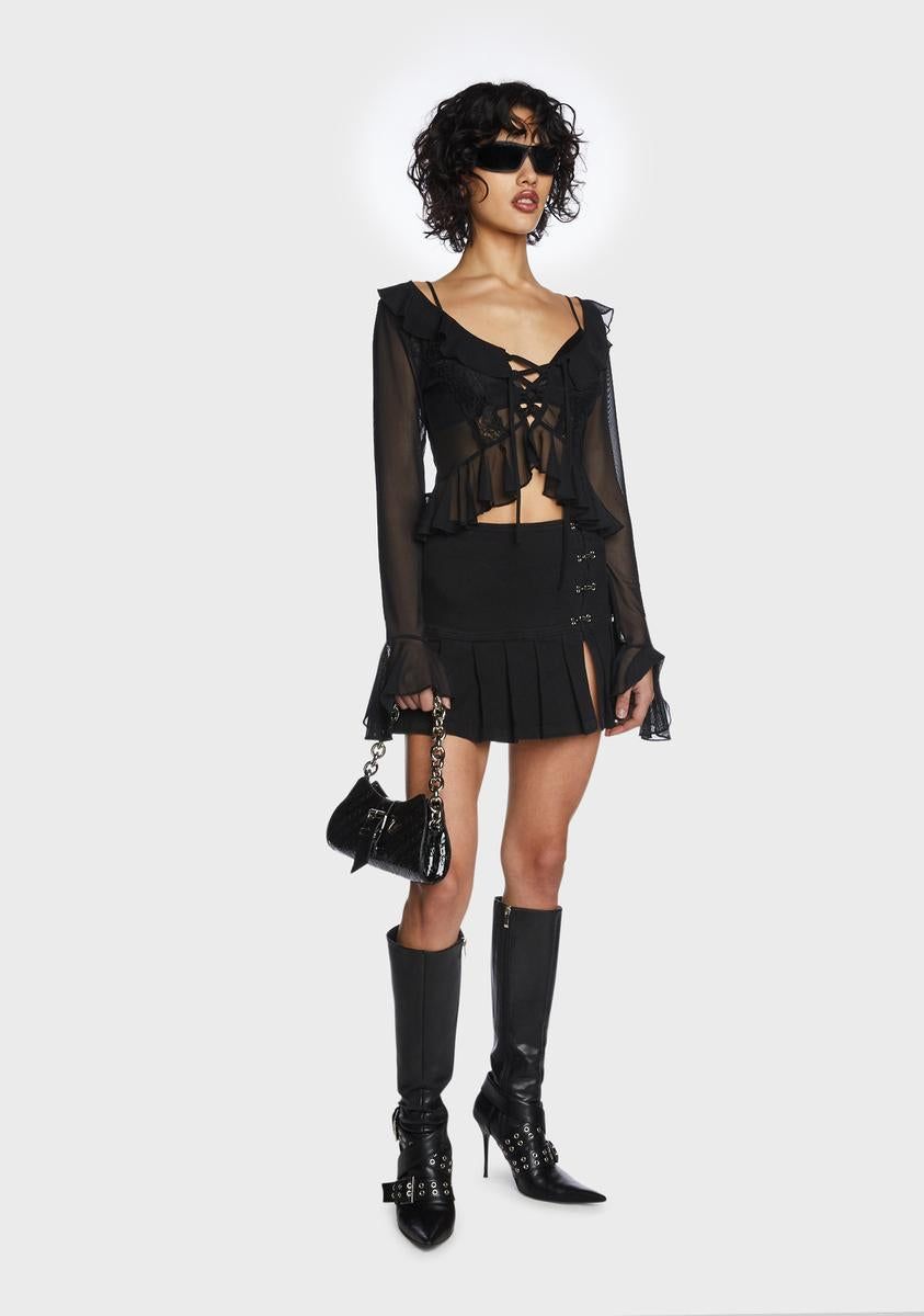 Glimpse Crop Top sold by Dolls Kill product image thumbnail 5