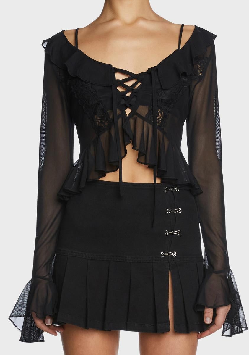 Glimpse Crop Top sold by Dolls Kill product image thumbnail 2