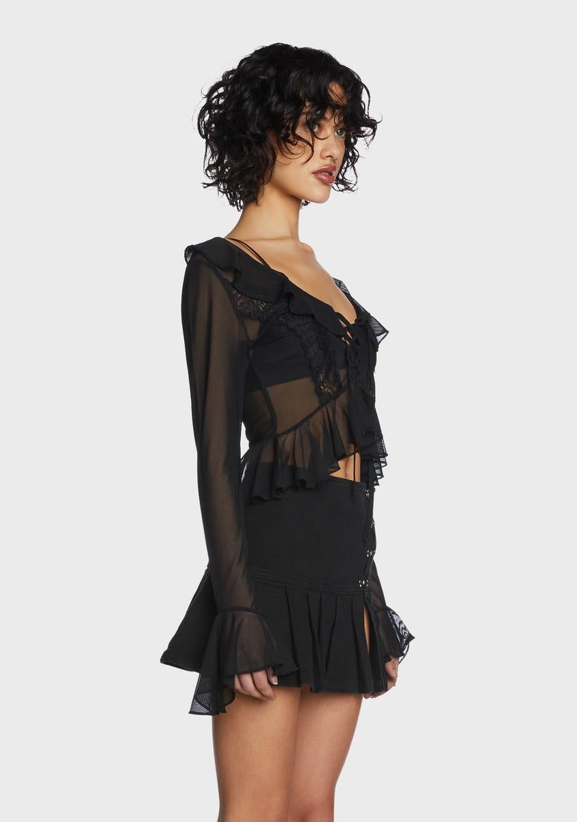 Glimpse Crop Top sold by Dolls Kill product image thumbnail 3