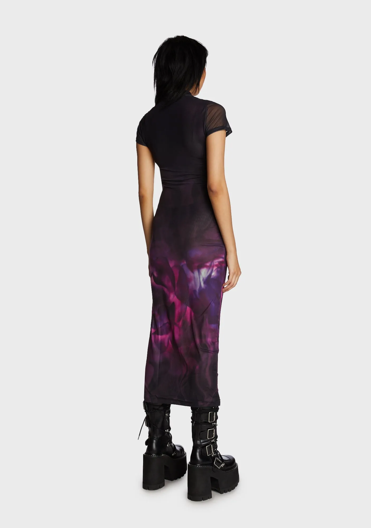 Column Maxi Dress sold by Dolls Kill product image thumbnail 3