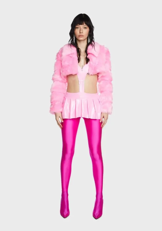 Sweet Crowd Favorite Faux Fur Jacket sold by Dolls Kill