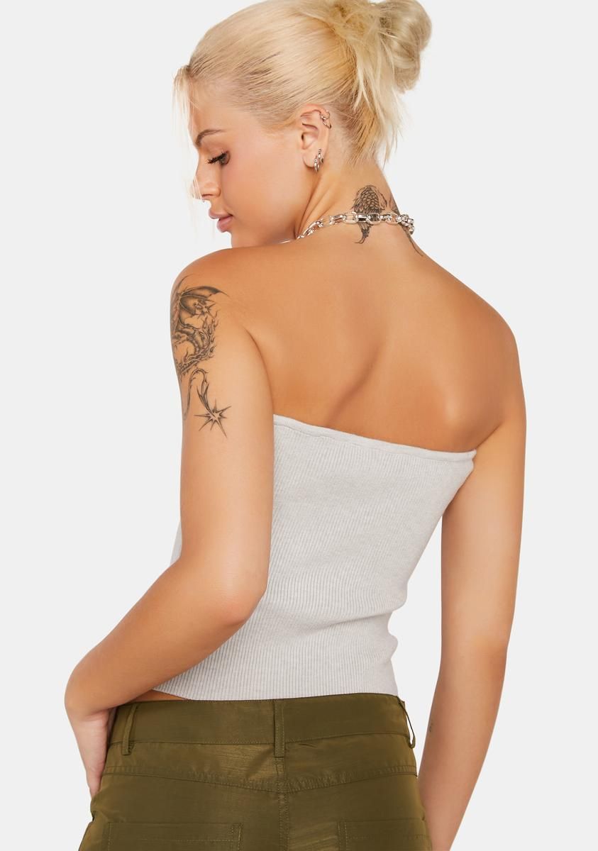 Girl In Love Knit Tube Top sold by Dolls Kill product image thumbnail 4