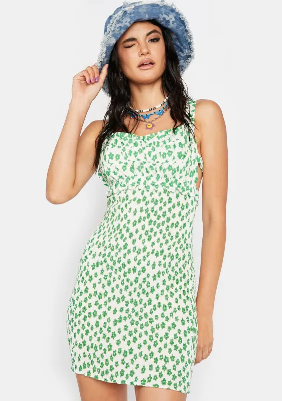 My Lucky Symbol Mini Dress sold by Dolls Kill