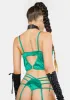 Let Love In Satin Lingerie Set sold by Dolls Kill