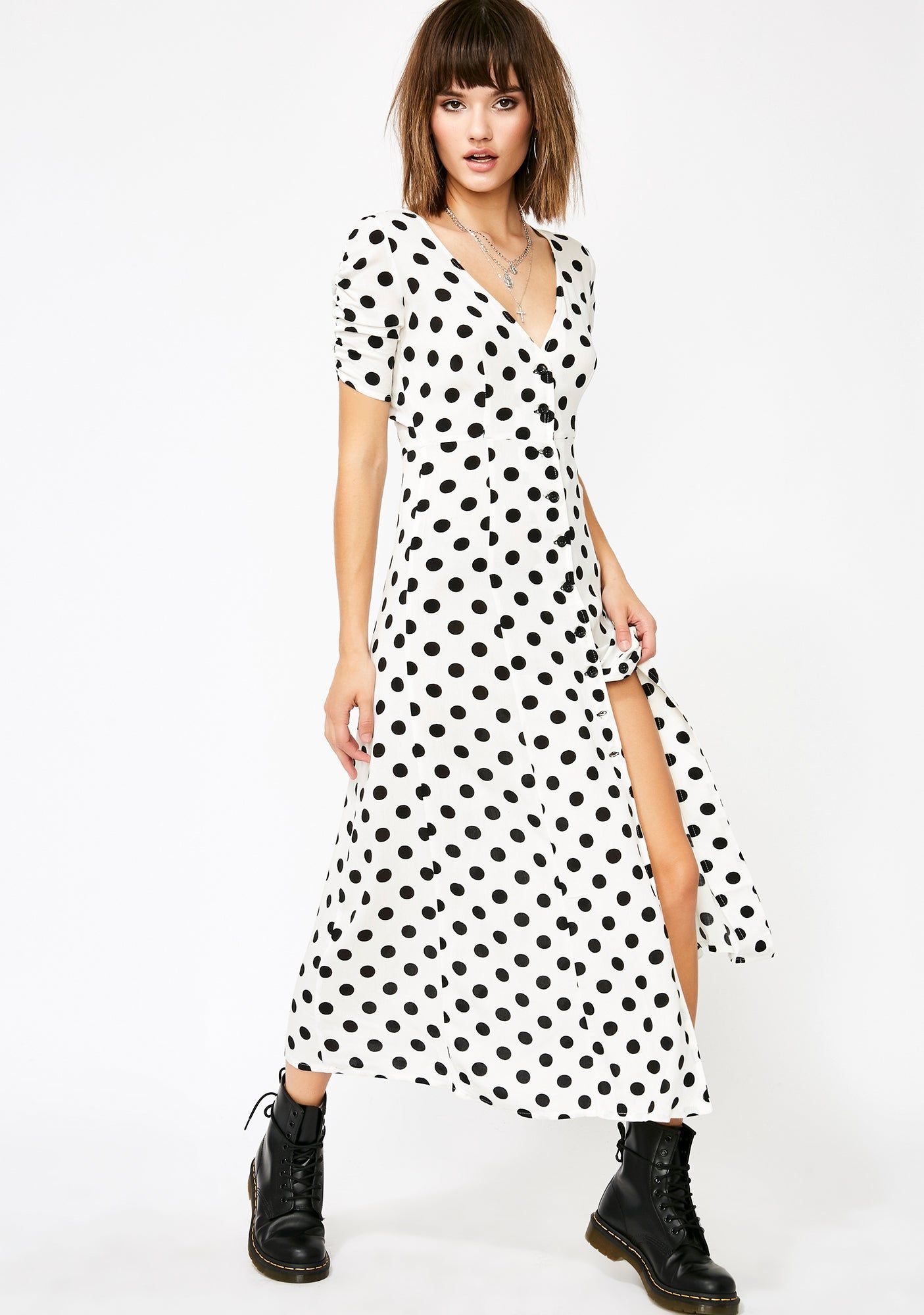 Slow Roll Maxi Dress sold by Dolls Kill