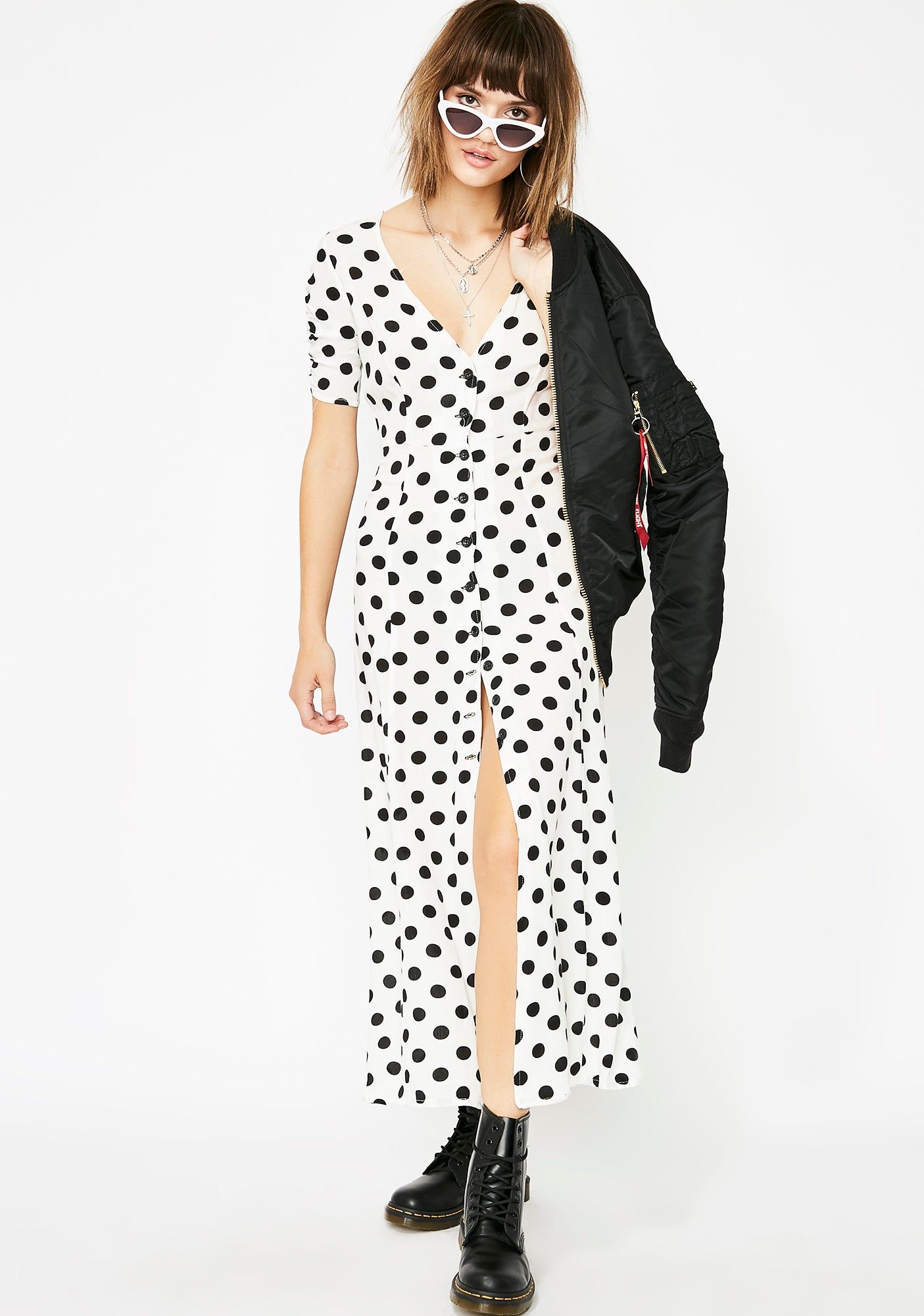 Slow Roll Maxi Dress sold by Dolls Kill product image thumbnail 3