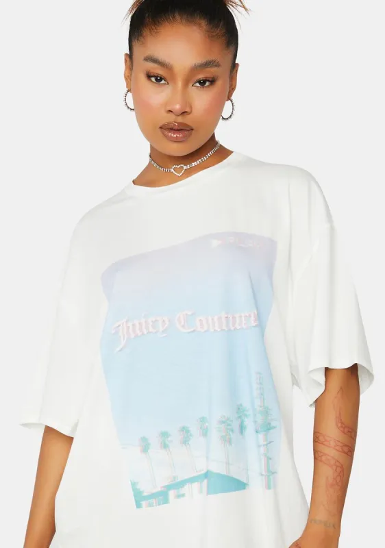Palm Tree Oversized Tee sold by Dolls Kill