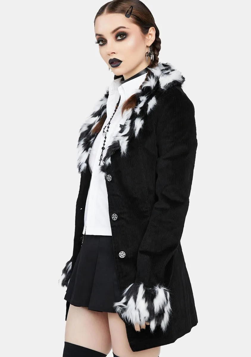 Wicked Fashion Forward Fairy Corduroy Jacket sold by Dolls Kill product image thumbnail 2