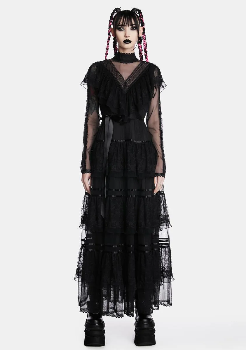 Key To Divinity Maxi Dress sold by Dolls Kill