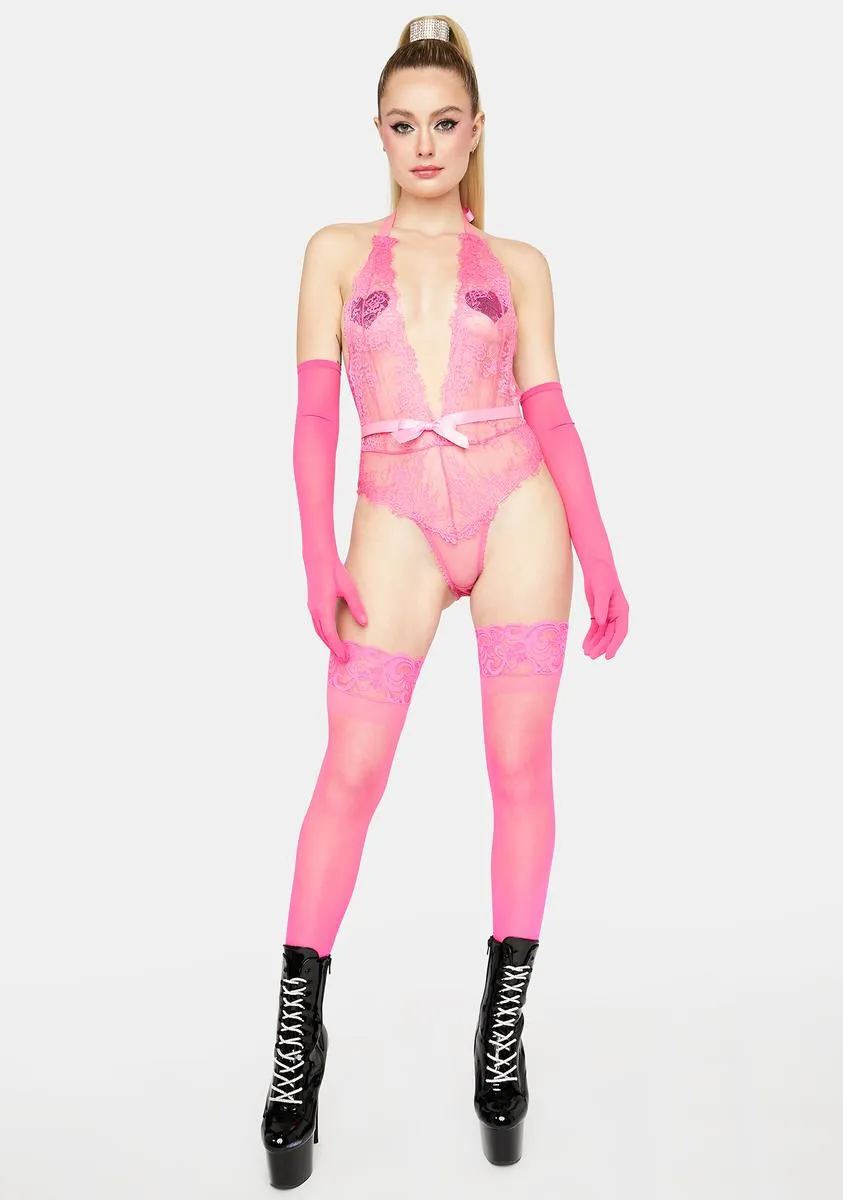 Beautiful Twisted Fantasy Lace Teddy sold by Dolls Kill product image thumbnail 3