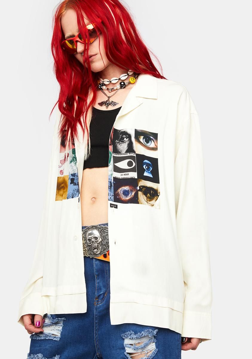 Taupe What You Know Off The Shoulder Crop Top sold by Dolls Kill product image thumbnail 3