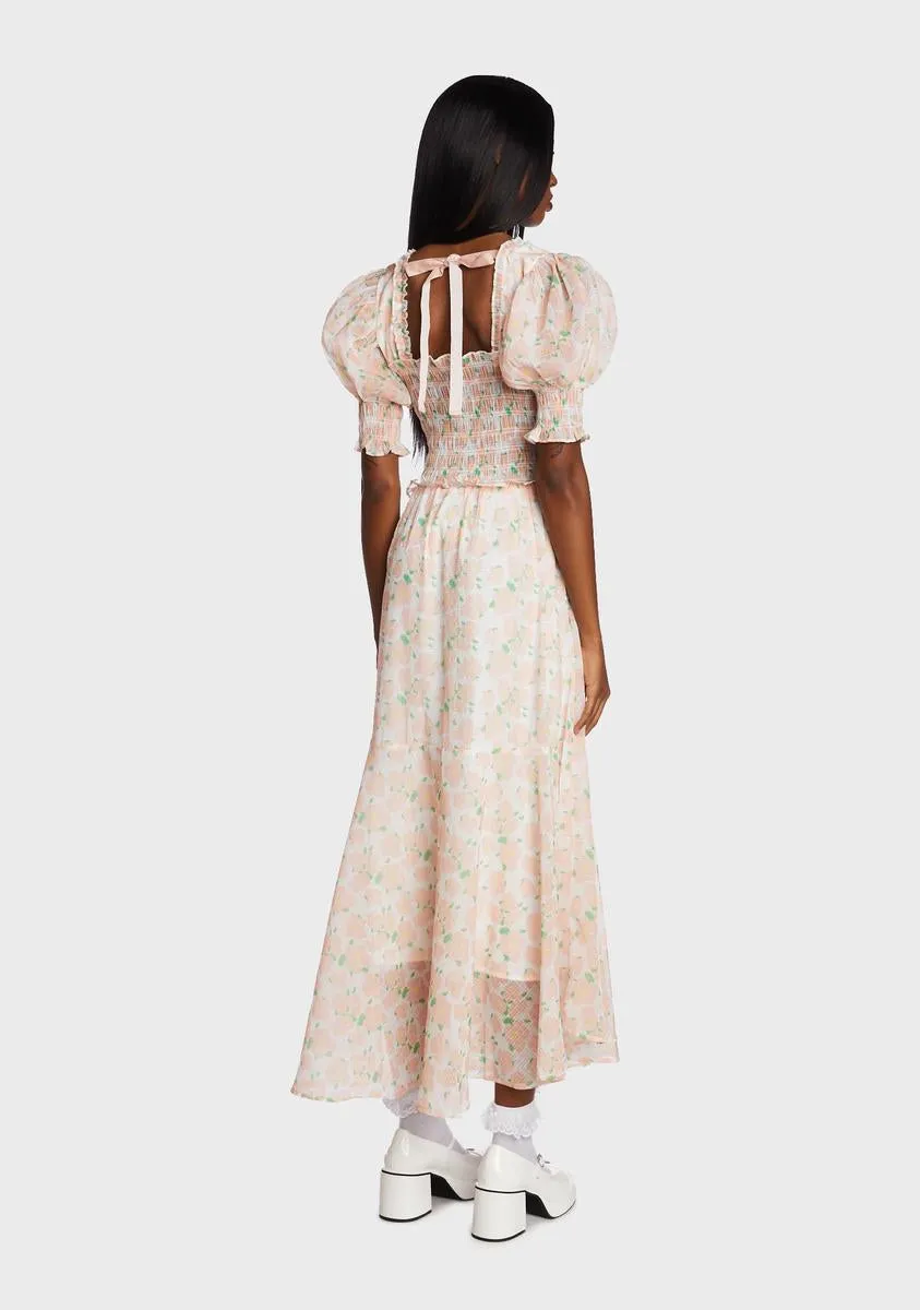 Tilly Floral Midi Dress sold by Dolls Kill product image thumbnail 4