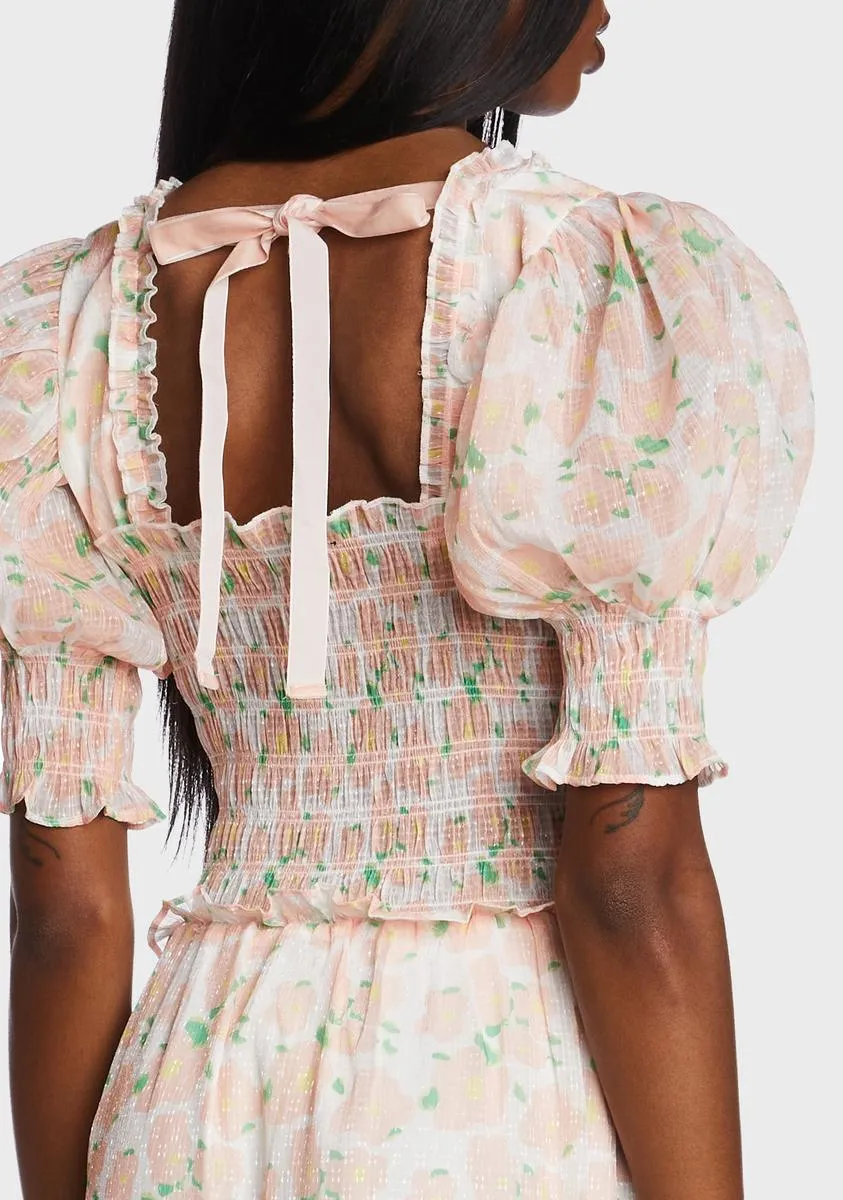 Tilly Floral Midi Dress sold by Dolls Kill product image thumbnail 2