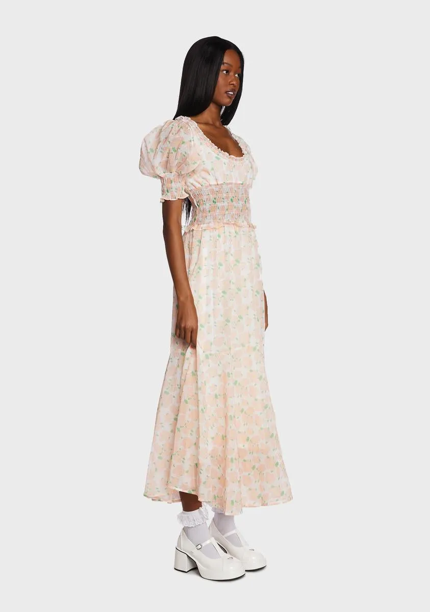Tilly Floral Midi Dress sold by Dolls Kill product image thumbnail 3