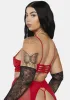 Plus Scarlet Daisy 3-Piece Garter Set sold by Dolls Kill