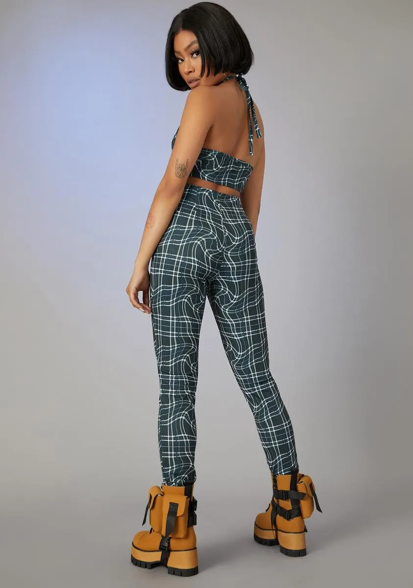 Never The Same Plaid Pant Set sold by Dolls Kill product image thumbnail 4